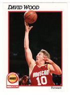 David Wood RC - Houston Rockets (NBA Basketball Card) 1991-92 Hoops # 82 Mint