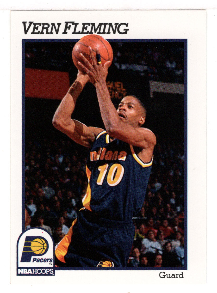 Vern Fleming - Indiana Pacers (NBA Basketball Card) 1991-92 Hoops # 83 Mint
