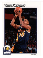 Vern Fleming - Indiana Pacers (NBA Basketball Card) 1991-92 Hoops # 83 Mint