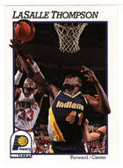 LaSalle Thompson - Indiana Pacers (NBA Basketball Card) 1991-92 Hoops # 89 Mint
