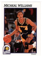 Micheal Williams - Indiana Pacers (NBA Basketball Card) 1991-92 Hoops # 90 Mint