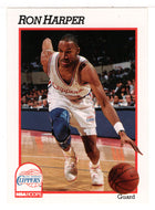 Ron Harper - Los Angeles Clippers (NBA Basketball Card) 1991-92 Hoops # 93 Mint