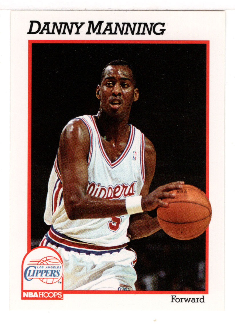 Danny Manning - Los Angeles Clippers (NBA Basketball Card) 1991-92 Hoops # 94 Mint