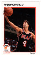 Rony Seikaly - Miami Heat (NBA Basketball Card) 1991-92 Hoops # 114 Mint
