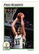 Fred Roberts - Milwaukee Bucks (NBA Basketball Card) 1991-92 Hoops # 119 Mint