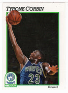 Tyrone Corbin - Minnesota Timberwolves (NBA Basketball Card) 1991-92 Hoops # 125 Mint