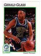 Gerald Glass - Minnesota Timberwolves (NBA Basketball Card) 1991-92 Hoops # 126 Mint