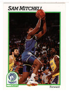 Sam Mitchell - Minnesota Timberwolves (NBA Basketball Card) 1991-92 Hoops # 127 Mint