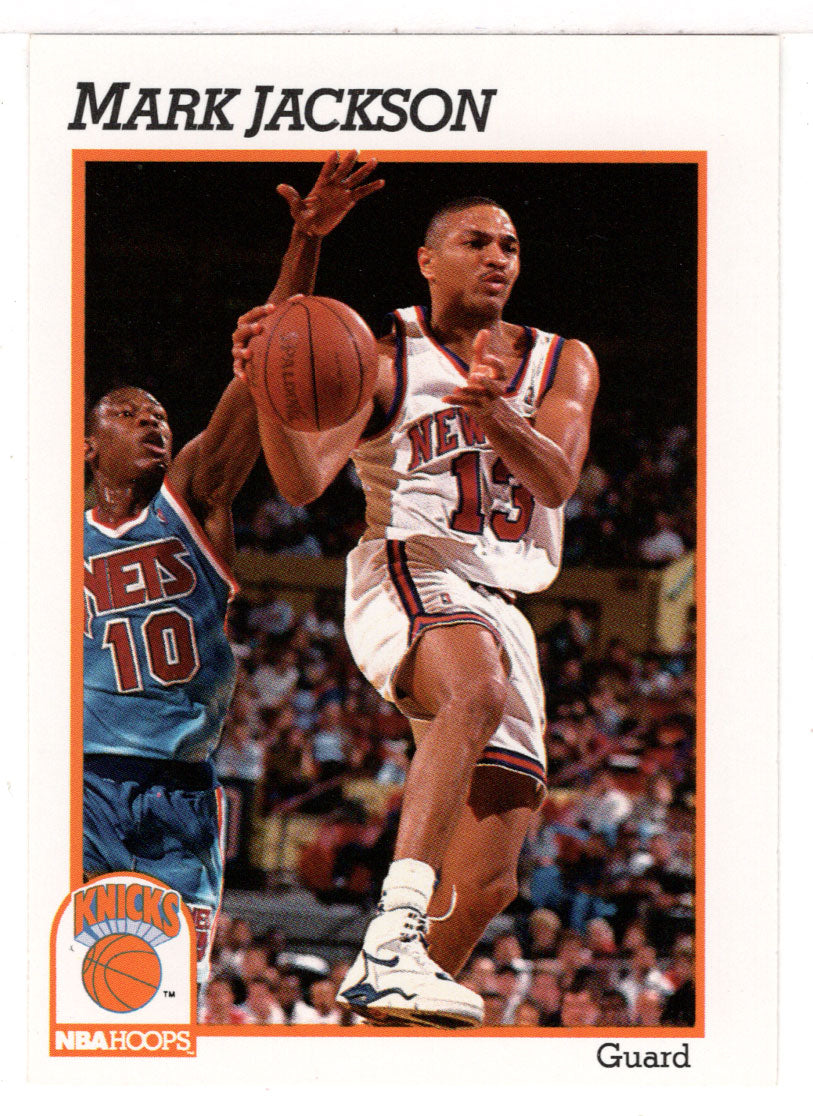 Mark Jackson - New York Knicks (NBA Basketball Card) 1991-92 Hoops # 141 Mint