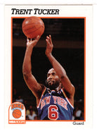 Trent Tucker - New York Knicks (NBA Basketball Card) 1991-92 Hoops # 143 Mint