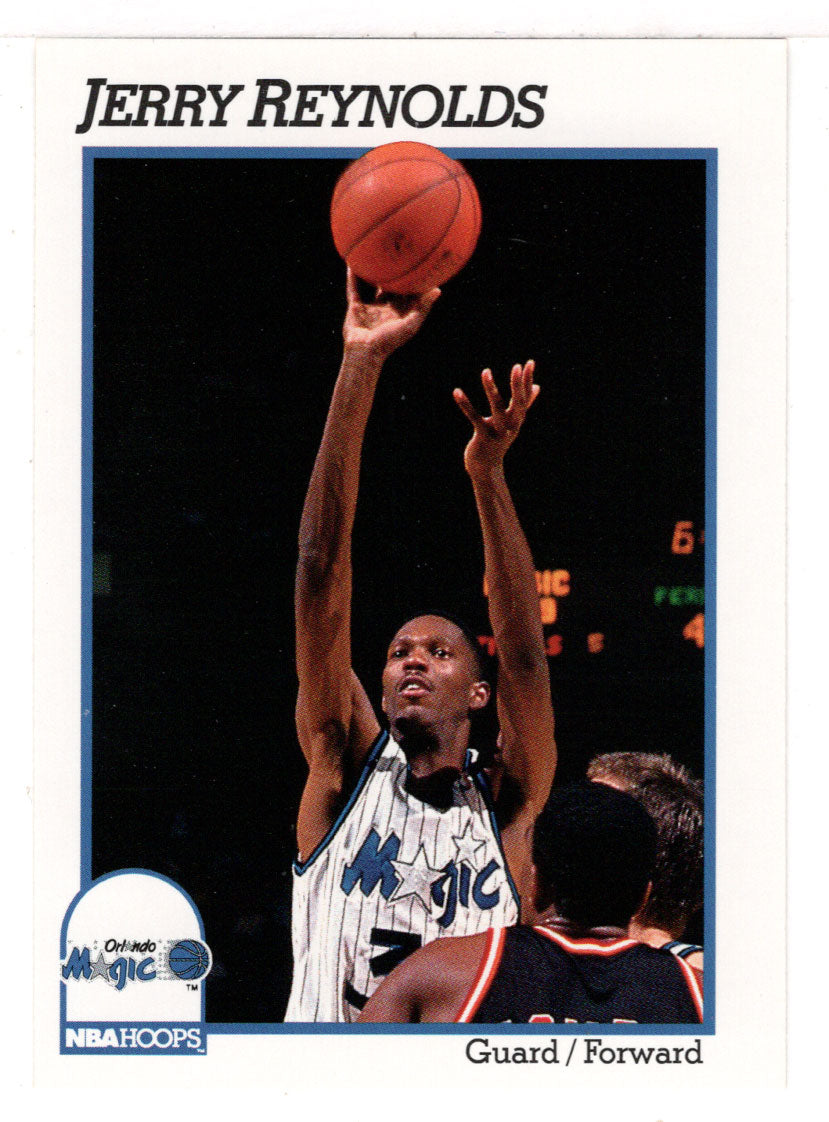 Jerry Reynolds - Orlando Magic (NBA Basketball Card) 1991-92 Hoops # 150 Mint
