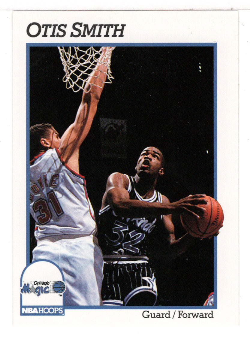 Otis Smith - Orlando Magic (NBA Basketball Card) 1991-92 Hoops # 153 Mint