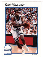 Sam Vincent - Orlando Magic (NBA Basketball Card) 1991-92 Hoops # 154 Mint