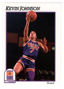 Kevin Johnson - Phoenix Suns (NBA Basketball Card) 1991-92 Hoops # 165 Mint