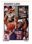 Andrew Lang - Phoenix Suns (NBA Basketball Card) 1991-92 Hoops # 166 Mint