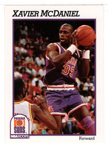 Xavier McDaniel - Phoenix Suns (NBA Basketball Card) 1991-92 Hoops # 168 Mint