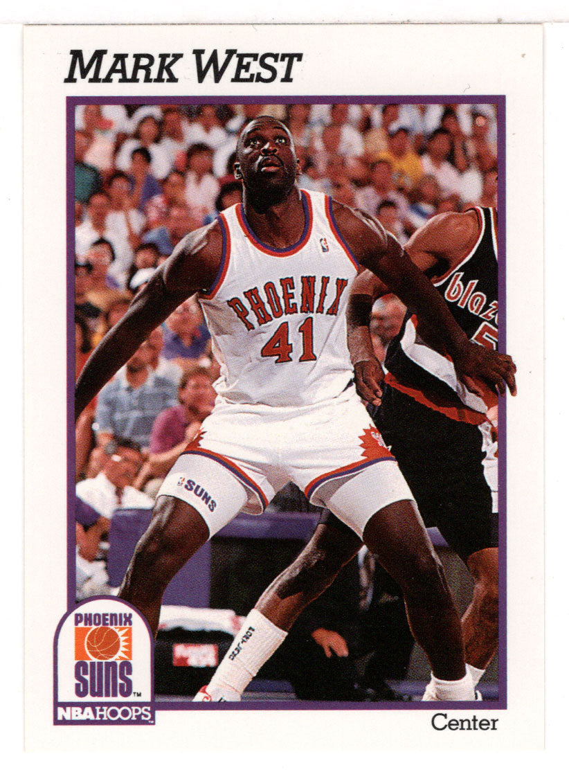Mark West - Phoenix Suns (NBA Basketball Card) 1991-92 Hoops # 170 Mint