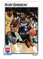 Rory Sparrow - Sacramento Kings (NBA Basketball Card) 1991-92 Hoops # 186 Mint