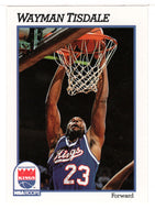 Wayman Tisdale - Sacramento Kings (NBA Basketball Card) 1991-92 Hoops # 187 Mint