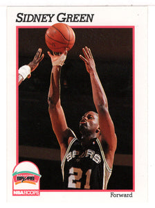 Sidney Green - San Antonio Spurs (NBA Basketball Card) 1991-92 Hoops # 191 Mint