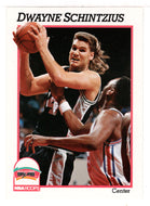 Dwayne Schintzius - San Antonio Spurs (NBA Basketball Card) 1991-92 Hoops # 195 Mint