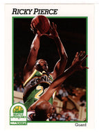 Ricky Pierce - Seattle SuperSonics (NBA Basketball Card) 1991-92 Hoops # 203 Mint