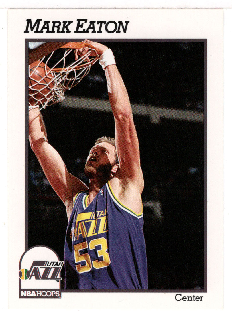 Mark Eaton - Utah Jazz (NBA Basketball Card) 1991-92 Hoops # 207 Mint