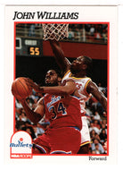 John Williams - Washington Bullets (NBA Basketball Card) 1991-92 Hoops # 220 Mint