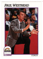 Paul Westhead - Denver Nuggets - NBA Coach (NBA Basketball Card) 1991-92 Hoops # 227 Mint