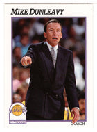 Mike Dunleavy - Los Angeles Lakers - NBA Coach (NBA Basketball Card) 1991-92 Hoops # 233 Mint