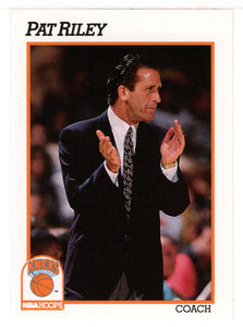 Pat Riley - New York Knicks - NBA Coach (NBA Basketball Card) 1991-92 Hoops # 238 Mint