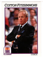 Cotton Fitzsimmons - Phoenix Suns - NBA Coach (NBA Basketball Card) 1991-92 Hoops # 241 Mint