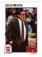 Dick Motta - Sacramento Kings - NBA Coach (NBA Basketball Card) 1991-92 Hoops # 243 Mint