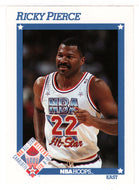 Ricky Pierce - Milwaukee Bucks - All-Star Game (NBA Basketball Card) 1991-92 Hoops # 257 Mint