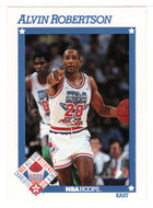 Alvin Robertson - Milwaukee Bucks - All-Star Game (NBA Basketball Card) 1991-92 Hoops # 258 Mint