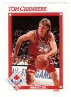 Tom Chambers - Phoenix Suns - All-Star Game (NBA Basketball Card) 1991-92 Hoops # 261 Mint