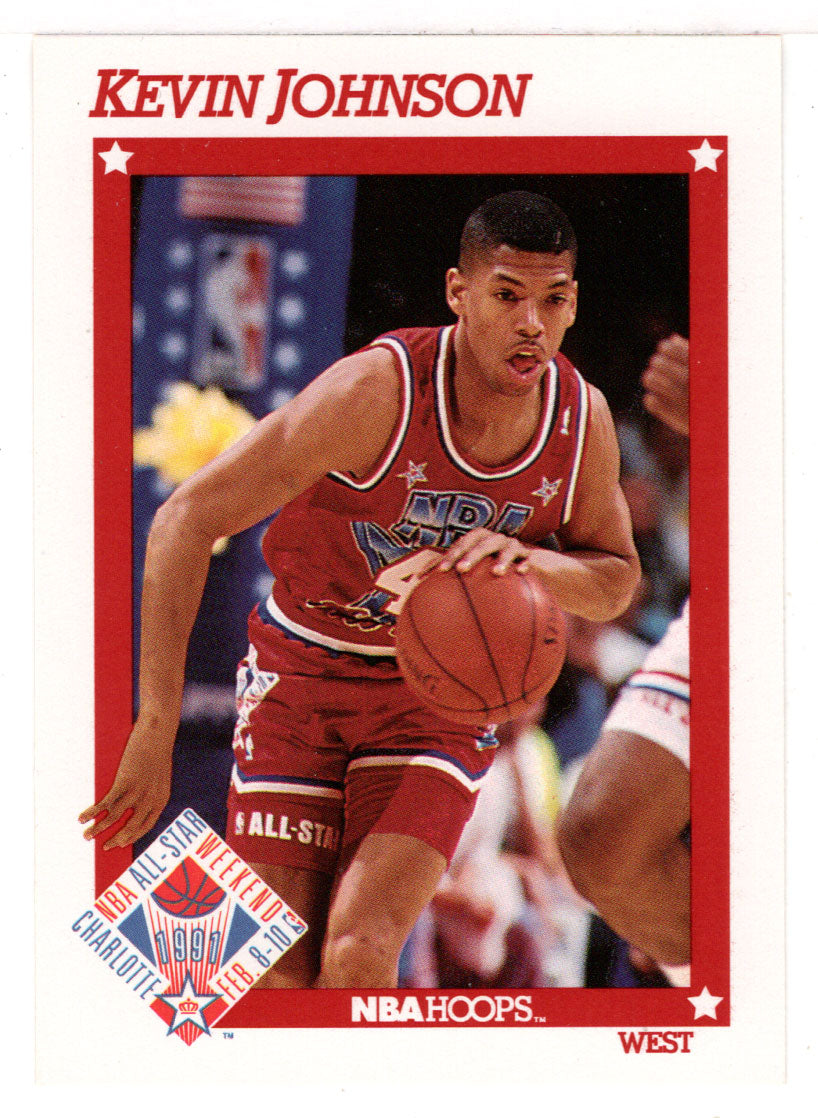 Kevin Johnson - Phoenix Suns - All-Star Game (NBA Basketball Card) 1991-92 Hoops # 265 Mint