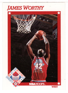 James Worthy - Los Angeles Lakers - All-Star Game (NBA Basketball Card) 1991-92 Hoops # 272 Mint
