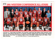 Rick Adelman - Portland Trail Blazers - All-Star Game (1991 Western Conference All-Stars) (NBA Basketball Card) 1991-92 Hoops # 273 Mint