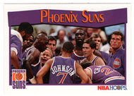 Phoenix Suns Team Card (NBA Basketball Card) 1991-92 Hoops # 294 Mint
