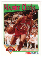 Maurice Cheeks - Philadelphia 76ers - Looking Back (NBA Basketball Card) 1991-92 Hoops # 320 Mint
