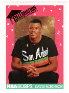 David Robinson - San Antonio Spurs - Leave Alcohol Out (NBA Basketball Card) 1991-92 Hoops # 325 Mint