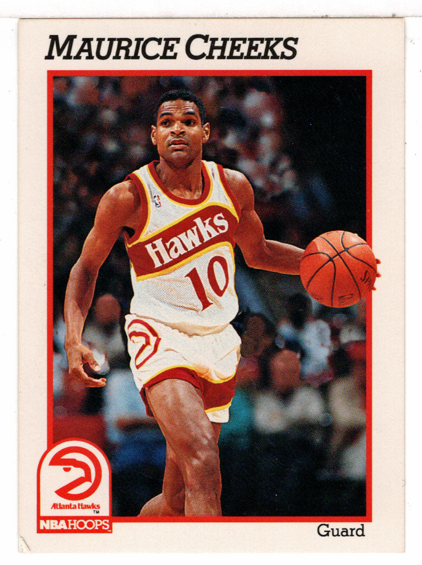 Maurice Cheeks - Atlanta Hawks (NBA Basketball Card) 1991-92 Hoops # 331 Mint