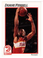 Duane Ferrell - Atlanta Hawks (NBA Basketball Card) 1991-92 Hoops # 332 Mint