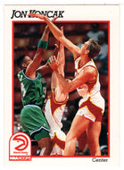 Jon Koncak - Atlanta Hawks (NBA Basketball Card) 1991-92 Hoops # 333 Mint