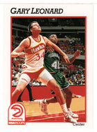 Gary Leonard - Atlanta Hawks (NBA Basketball Card) 1991-92 Hoops # 334 Mint