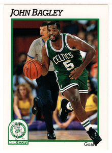 John Bagley - Boston Celtics (NBA Basketball Card) 1991-92 Hoops # 338 Mint