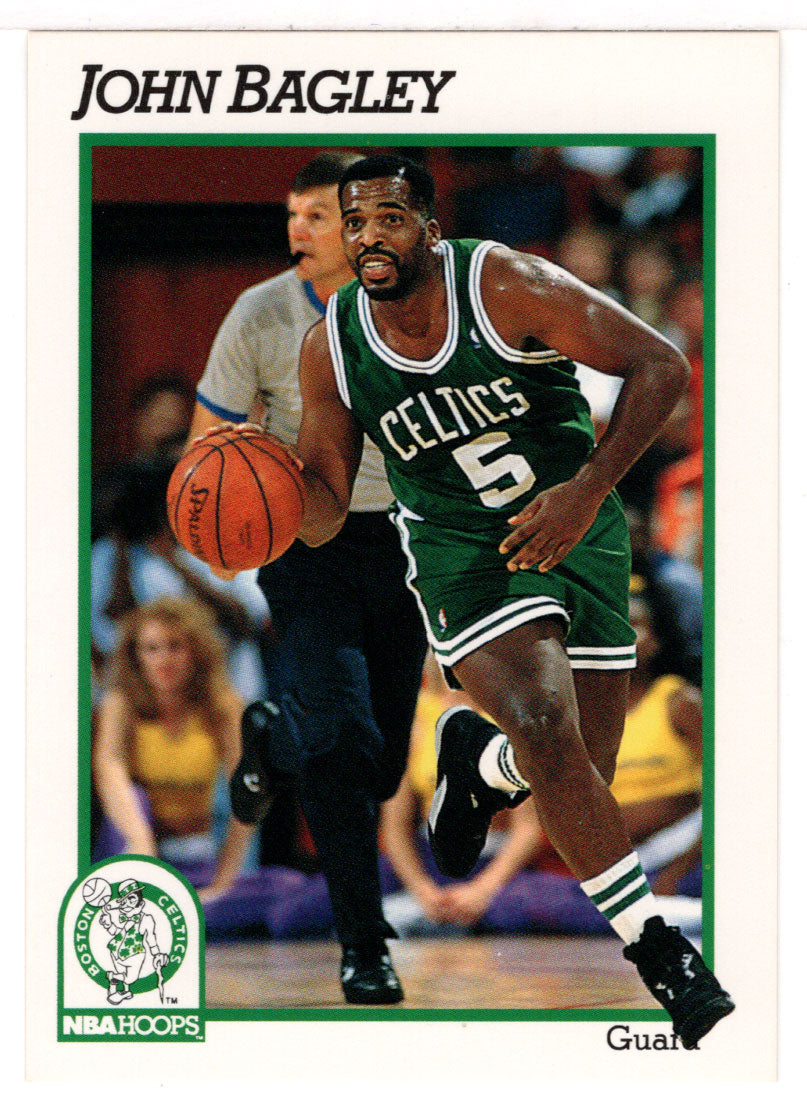 John Bagley - Boston Celtics (NBA Basketball Card) 1991-92 Hoops # 338 Mint