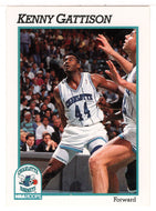 Kenny Gattison - Charlotte Hornets (NBA Basketball Card) 1991-92 Hoops # 343 Mint
