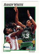 Randy White - Dallas Mavericks (NBA Basketball Card) 1991-92 Hoops # 353 Mint